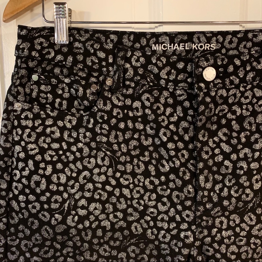 NEW ✨Michael Kors | Black Silver Jeans - Picture 2 of 8